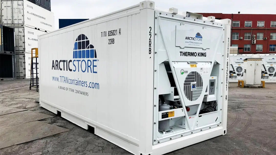 20ft ArcticStore Cold Storage Solutions for Hire - Refrigerated Containers