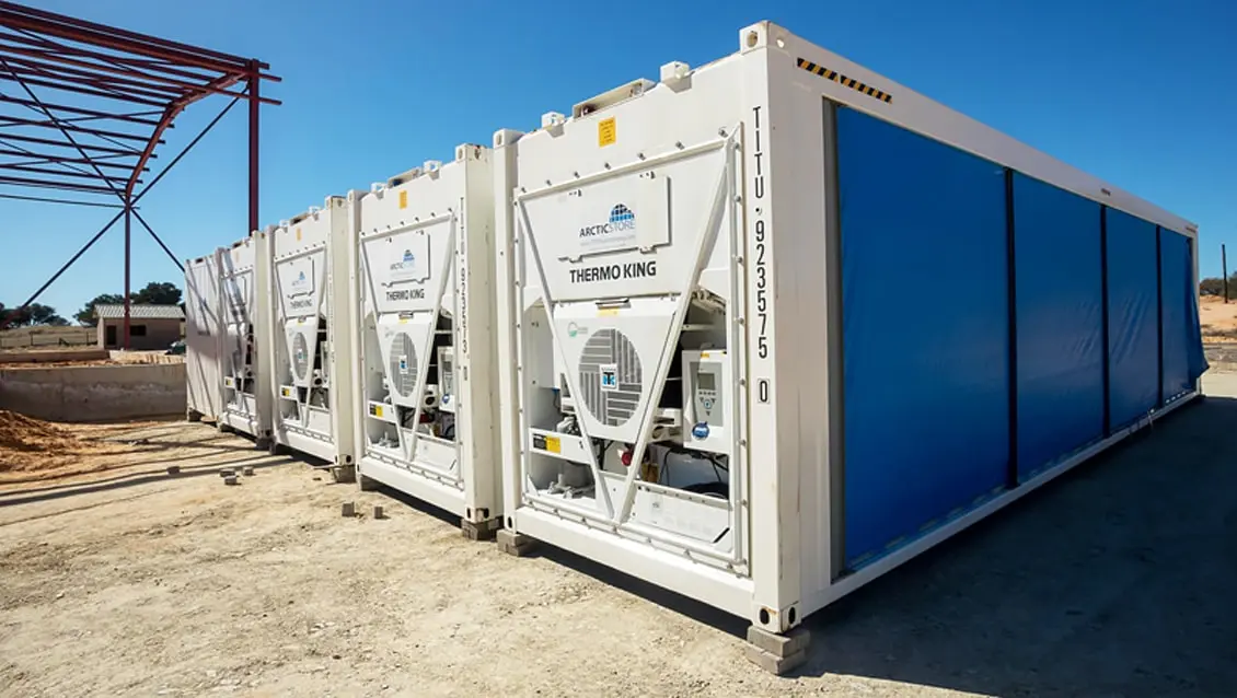 40ft Arctic SuperStore Modular Refrigerated Containers - Cold Storage Solution