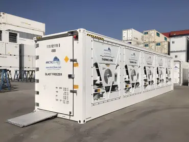 ArcticBlast Cold Storage - Rapid Chilling Refrigerated Containers for Hire